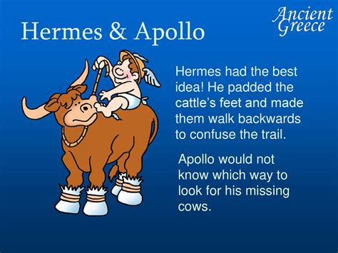 did hermes eat two cows.